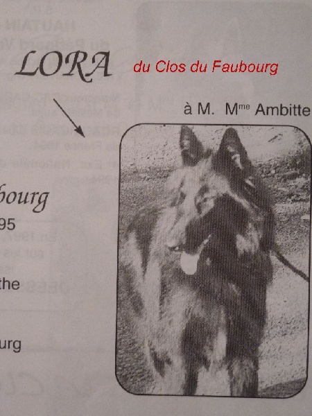Lora Du clos du faubourg