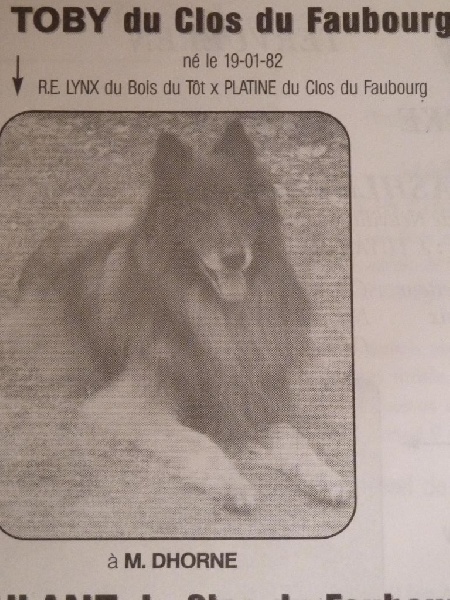 Toby Du clos du faubourg